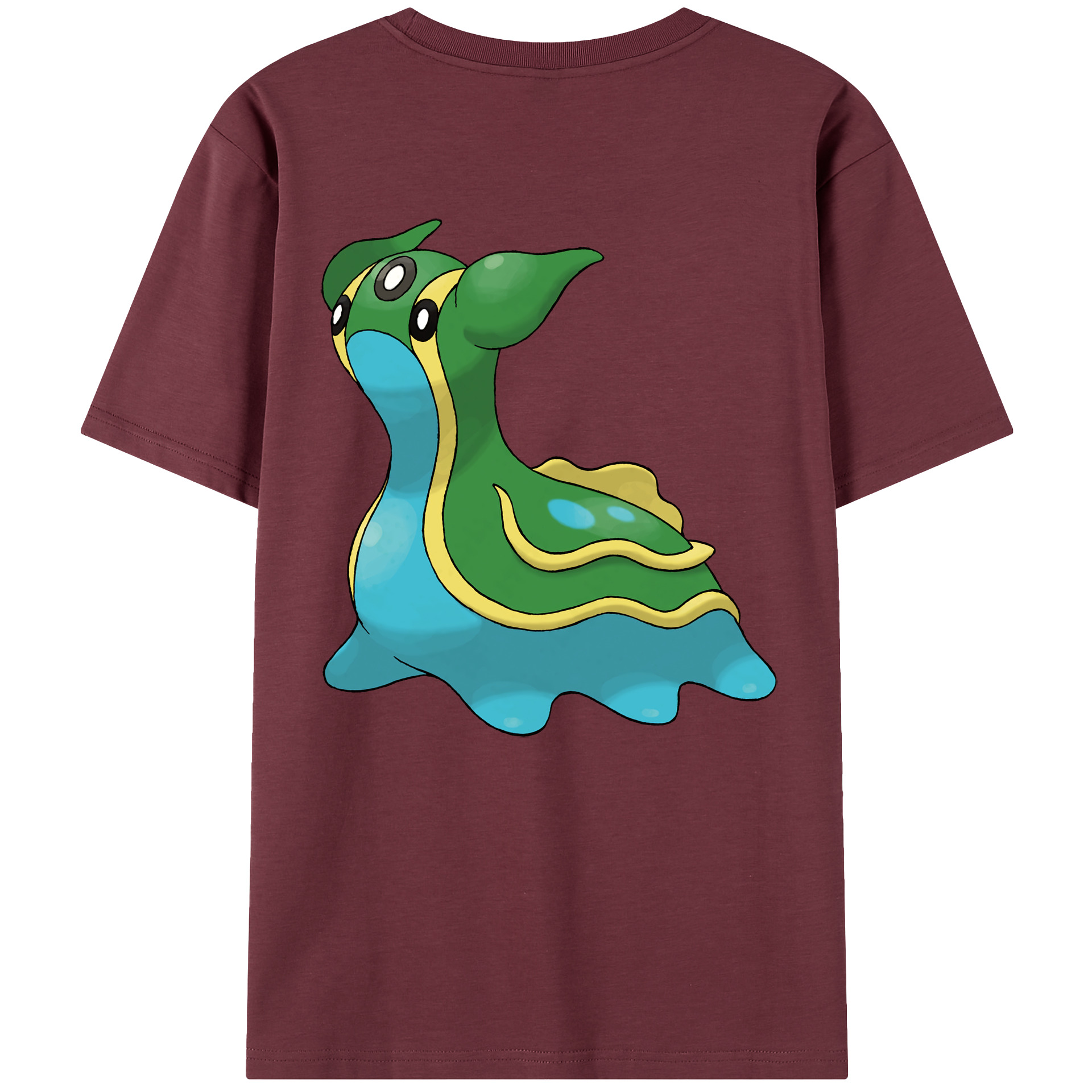 （画像用） ポケットモンスター Pokémon 綿100％半袖Tシャツ（背面プリント）